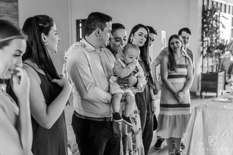 O dia do Batismo do Leonardo