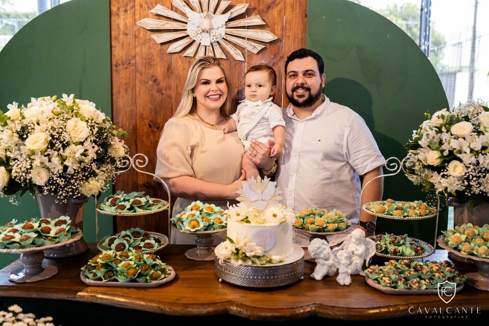 O dia do Batismo do Rafael