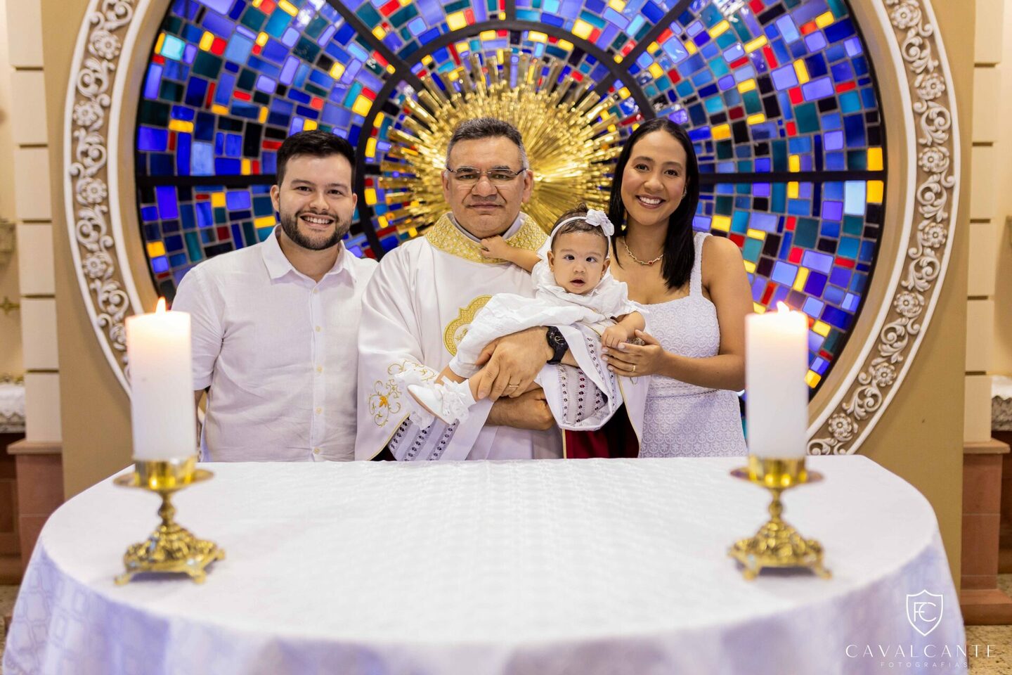 O dia do Batismo da Cecília