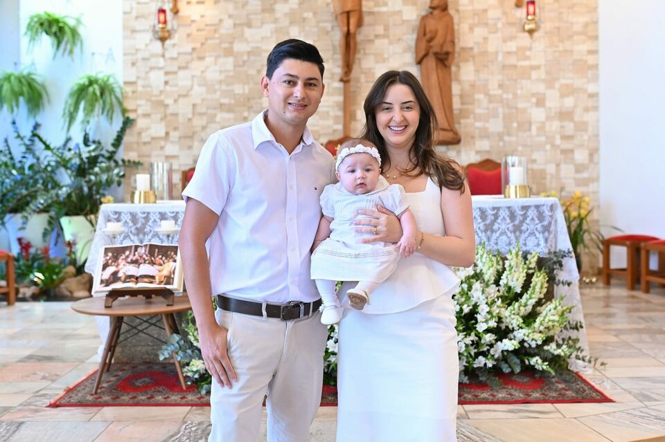 O dia do Batismo da Sara